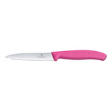 Cuchillo Mondador Swiss Classic Rosado 10 Cm Victorinox