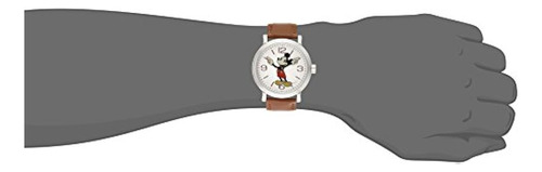 Reloj Mickey Mouse De Disney Con Banda Negra