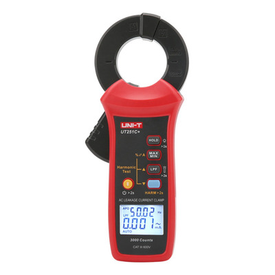 Pinza Amperimétrica Digital Uni-t Ut251c+ Para Ca