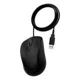 Mouse Com Fio Intelbras Mci 10 2.0 Click Silencioso 1000 Dpi Cor Preto