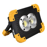 30w Led Luz De Trabajo Recargable Cob Reflector Super