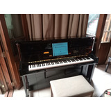 Piano Vertical Yamaha Jx113 T Pe Ébano Pulido Como Nuevo!