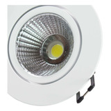 Luminária De Teto Spot Led Embutir Smd Par20 Redondo Bivolt Cor 4000k - Neutro Suave 110v/220v