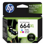 Cartucho Hp 664xl  Color Vencido