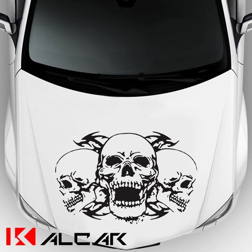 Calcomania Sticker Calaveras Skull M07 Carro Camioneta Auto