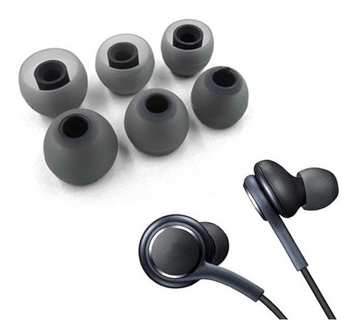 Borrachinhas Pads Earbud P/ Fone Akg S8 A8 Ou Level Active