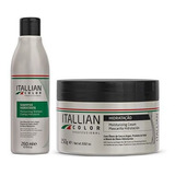 Kit Shampoo Profissional Itallian Color Com Creme Hidratação