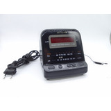 Rádio Relógio Aiwa Mod.fr-a250lh Anos 90 Funcionando 110/220