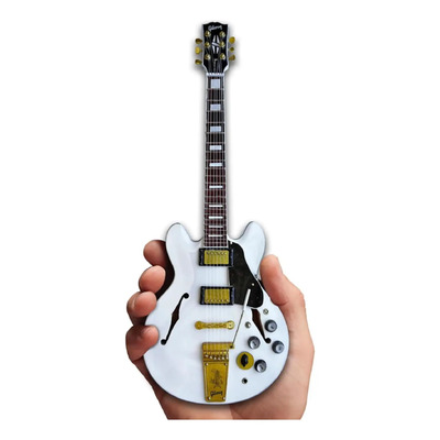 Ax Heaven Alex Lifeson Signature Es-355 Gibson Alpine White  | Envío gratis