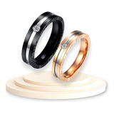 2 Anillos Wonderland De Promesa Para Novios Y Parejas