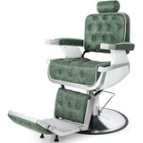 Silla Para Estetica Reclinable Hidraulica Verde Artist Hand