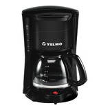 Cafetera Yelmo Ca-7108 Semi Automática Negra De Filtro 220v