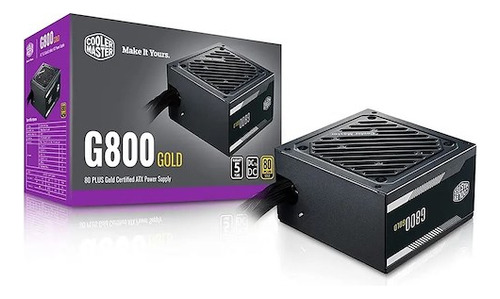 Fuente Alimentacion Cooler Master G800 Oro 800w 80plus