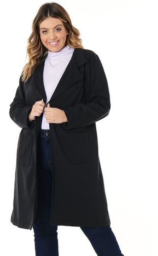 Casacos De Frio Feminino Longo Plus Size Inverno 103830