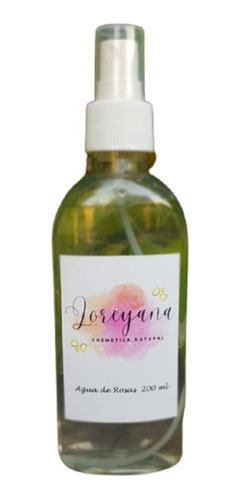 Agua De Rosas Loreyana 200 Ml Vegana