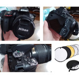 Cámara Nikon D5300 + Pantalla Reflectora 5 En 1 + Parasol