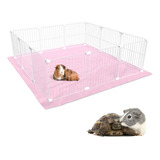 Cercado Gaiola Pequenos Pet Hamster Twister 90x90cm Soft Cor Tela Branca E Soft Fêmea