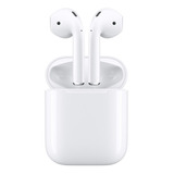 Audífonos In-ear Inalámbricos Apple AirPods Segunda Generación Con Carga Inalabrica Blanco