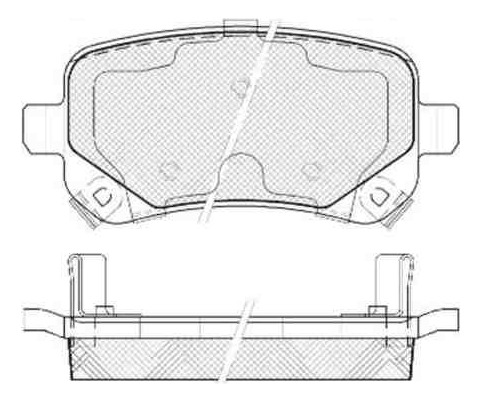 Pastillas Freno Para Volkswagen Routan 3.8- 4.0 V6 09/ Trase Foto 2