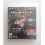 Juego Ps3 Metal Gear Solid V Ground Zeroes 