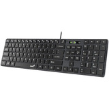 Teclado Genius Usb Slimstar 126 Smart Key Multi Media Españo