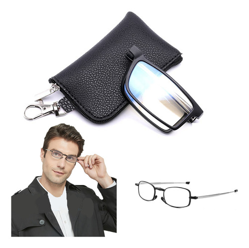 Lentes Plegables Portátil Lectores Con Bolsillo Portátil