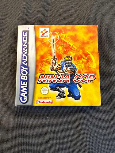 Ninja Cop Para Game Boy Advance Completo En Caja