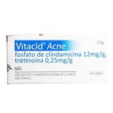 Vitacid Acne Tretinoína 0,25mg/g Gel 25g
