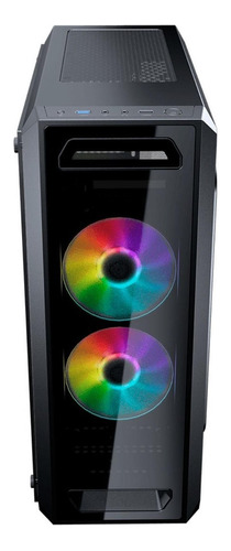 385nm10.0006 Gabinete Mx350-rgb Mid Tower