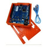 Kit Italy P/ Arduino Leonardo R3 Atmega32u4 + Case 3d + Usb