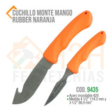 Cuchillo Mango Tipo Rubber Campismo Incluye Funda