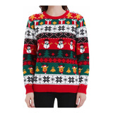 Suéter Navideño Mujer, Suéter Navidad Renos