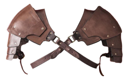 De Hombro Medieval Pauldron Body Chest Arnés For Disfraz