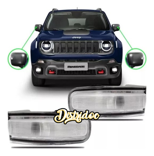 Faro Giro Espejo Jeep Renegade Izquierdo/derecho 2016/2021 Foto 5