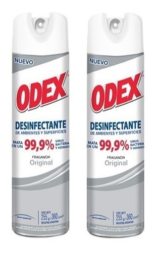 Desinfectante Aerosol Odex, Pack X 2 Unidades (art 6195)