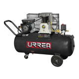 Compresor De Aire Eléctrico Urrea Comp8100 Monofásico 100l 2.5hp 127v 60hz Negro