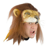 Máscara De León Rey León Lion Helmet Animales Selva 26915 Color Amarillo León 26915