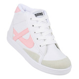 Tenis Casual Piso Niña Blanco Tacto Piel Panam 15503608