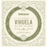 Daddario Mv10c Vihuela Custom Hard Tension Strings