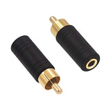 Adaptador Vce 2-pack Mono Jack 3.5mm A Rca