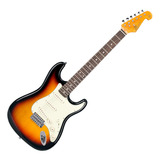 Guitarra Eléctrica Stratocaster Sx Sst62+/3ts Con Funda