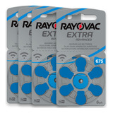 24 Pilhas Baterias 675 Pr44 Aparelho Auditivo Rayovac