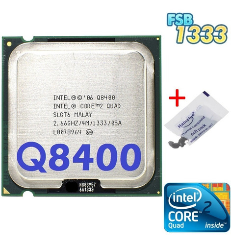 Processador Core 2 Quad Q8400 2,66ghz 4m Cache Fsb 1333 775