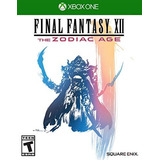 Final Fantasy Xii La Era Del Zodiaco - Xbox One