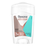 Antitranspirante En Crema Rexona Clinical Clean Scent X 48 g