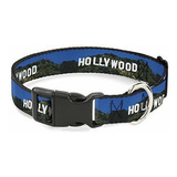 Buckle-down Cat Collar Breakaway Vivid Hollywood Sign 8 To 1