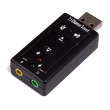 Tarjeta Sonido 7.1 Pc Laptop Usb Audio Microfono Audifonos