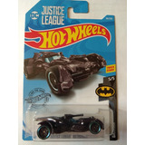Hot Wheels Justice League Batmobile Batman Azul 5/5 Ba4
