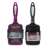 Set De Cepillos Revlon Para El Cabello, Tipo Pala, Para Un C