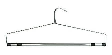 Econoco Sbd / 22 Colcha Y La Pañería Hanger, Chrome (pack De